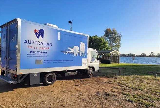 Australian Smile Group mobile dental van